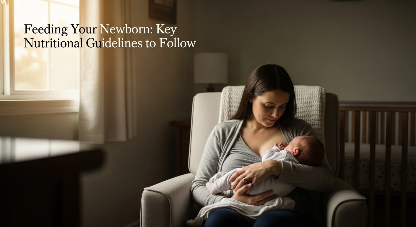 Feeding Your Newborn: Key Nutritional Guidelines to Follow