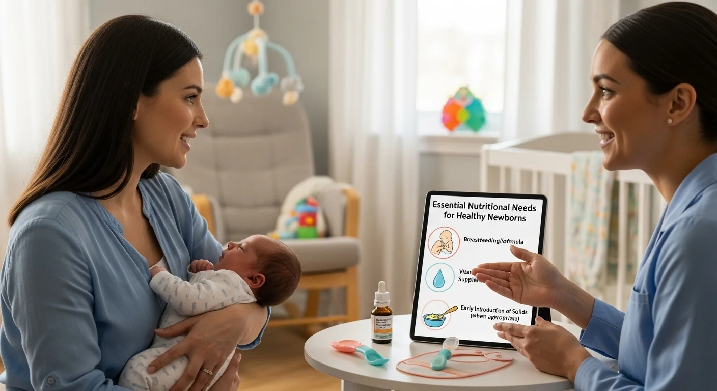 Essential Nutritional Needs for Healthy Newborns Explained