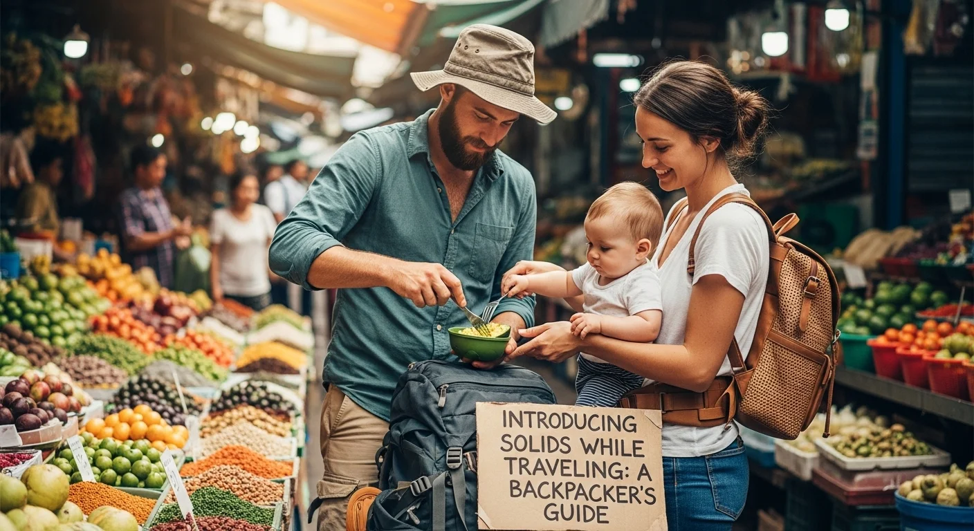 Introducing Solids While Traveling: A Backpacker's Guide