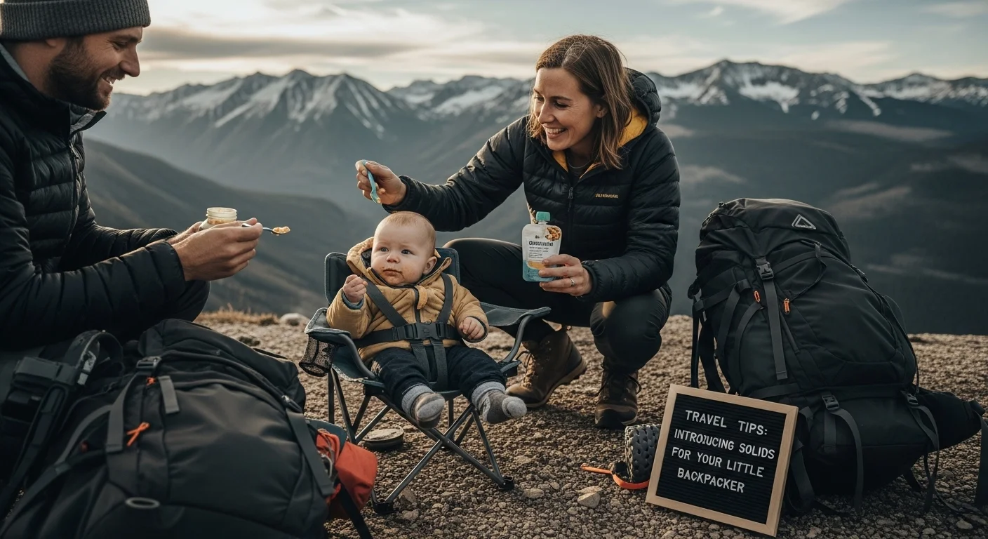 Travel Tips: Introducing Solids for Your Little Backpacker