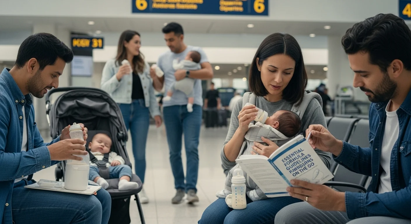 Essential Formula Feeding Guidelines for Newborns on the Go