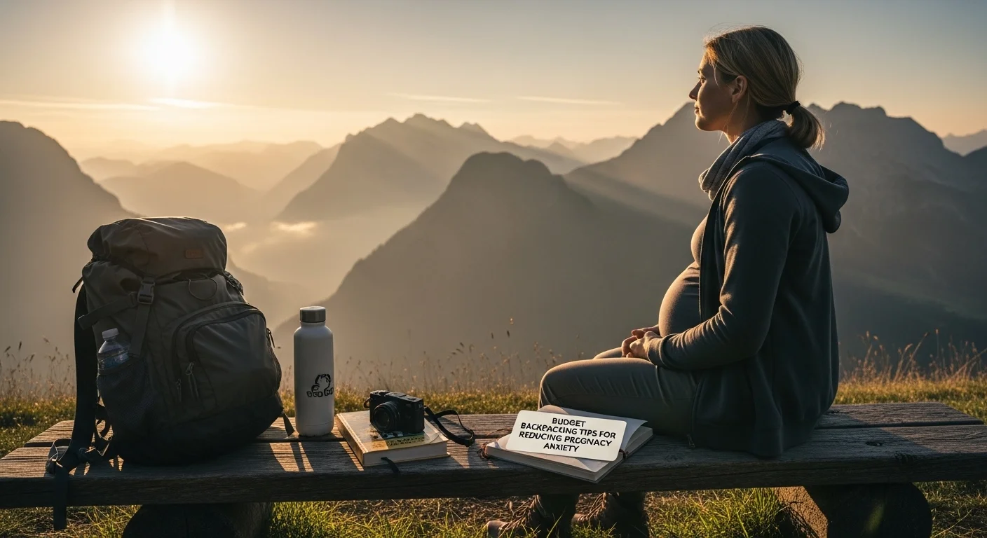 Budget Backpacking Tips for Reducing Pregnancy Anxiety
