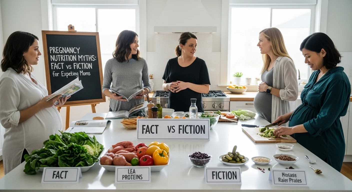 Pregnancy Nutrition Myths: Fact vs Fiction for Expecting Moms