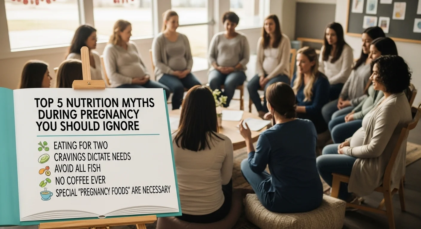 Top 5 Nutrition Myths During Pregnancy You Should Ignore