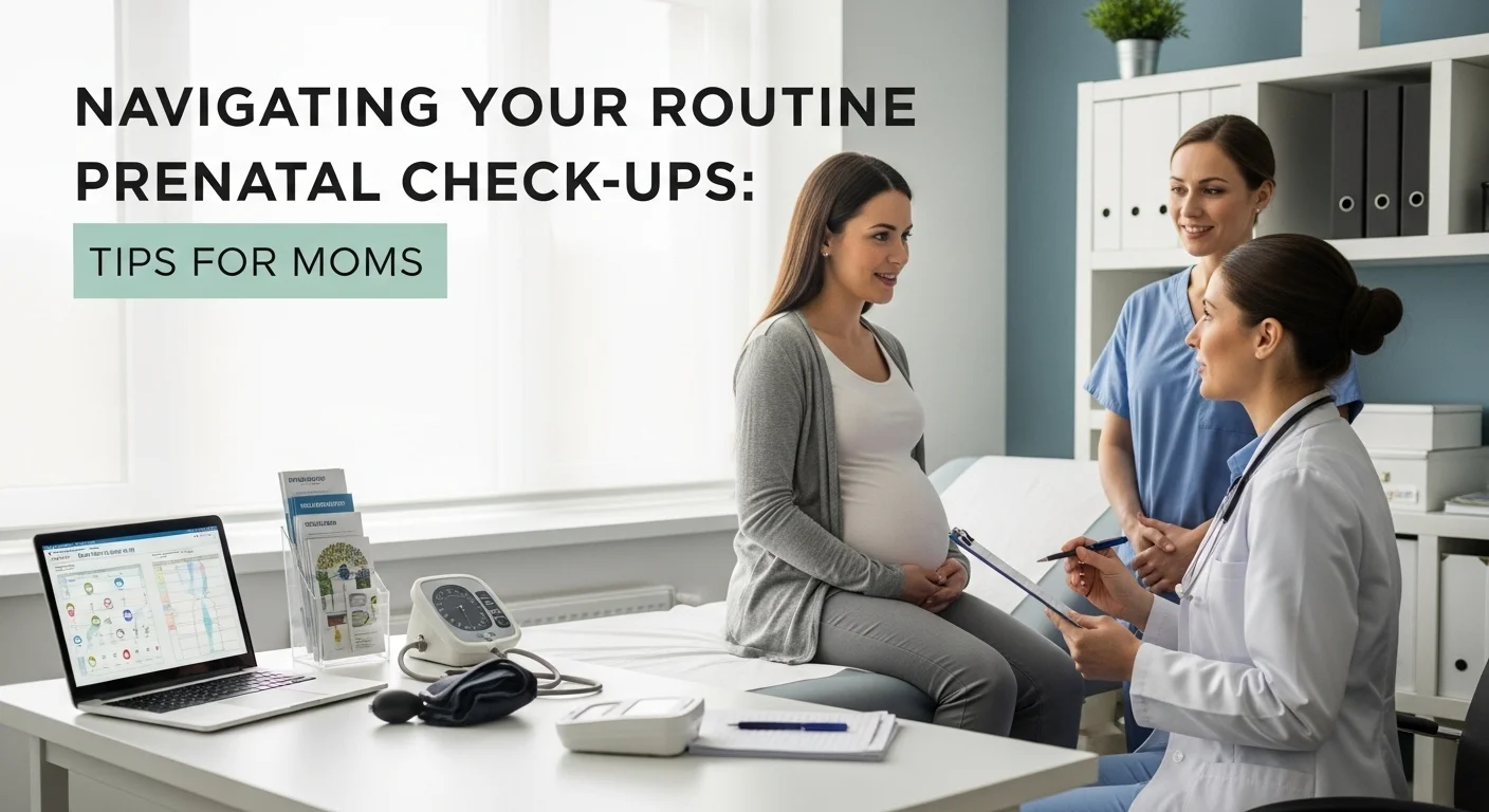 Navigating Your Routine Prenatal Check-Ups: Tips for Moms