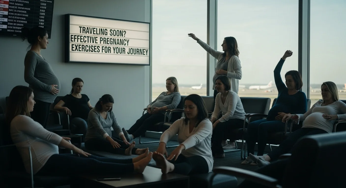 Traveling Soon? Effective Pregnancy Exercises for Your Journey