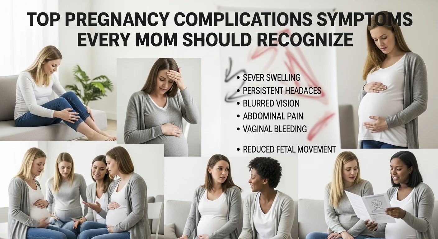 Top Pregnancy Complications Symptoms Every Mom Should Recognize