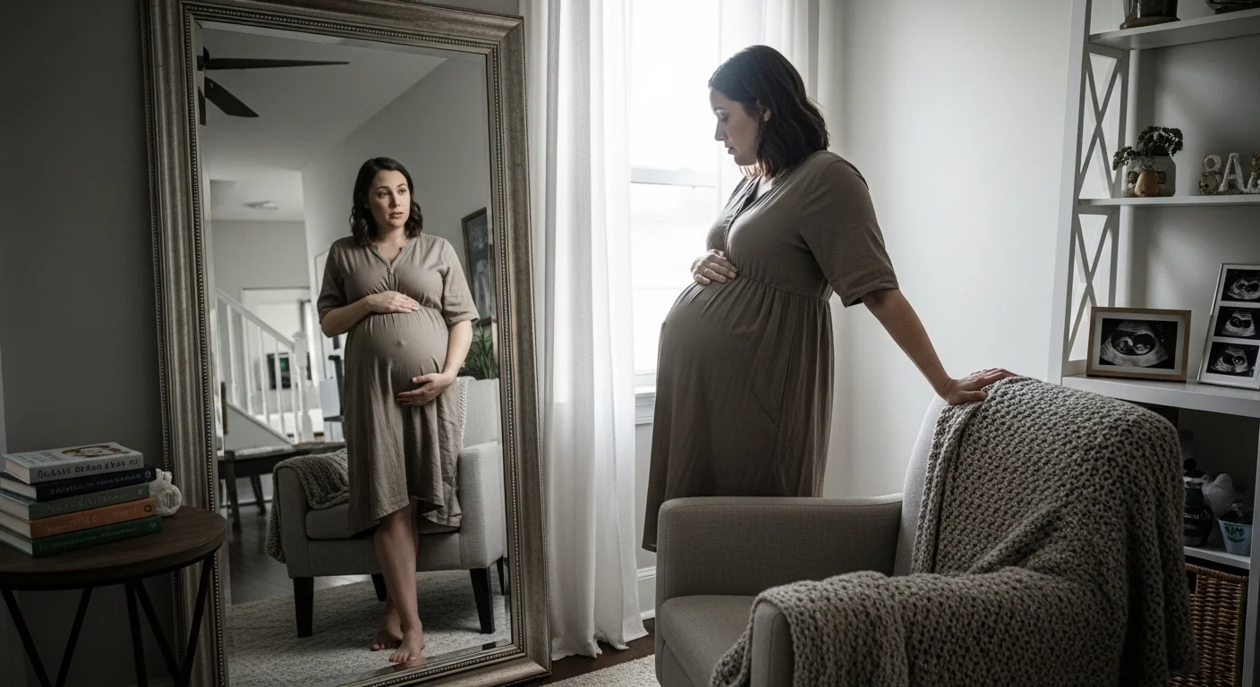 Navigating Physical Changes: A Pregnant Woman's Journey
