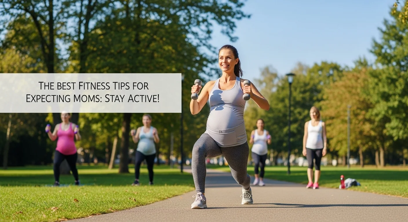 The Best Fitness Tips for Expecting Moms: Stay Active!