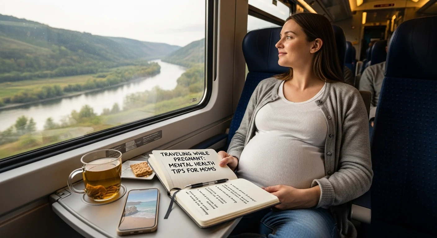 Traveling While Pregnant: Mental Health Tips for Moms