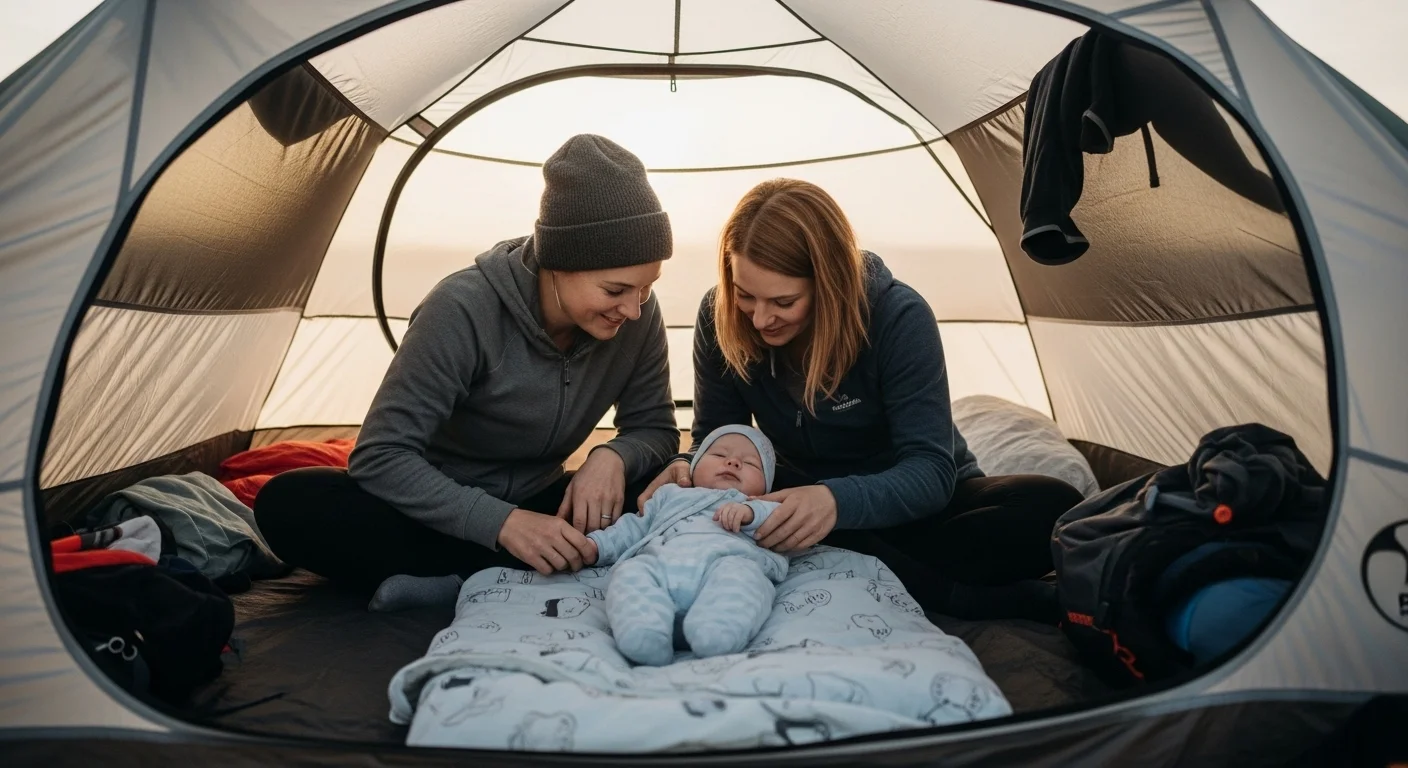 Safe Sleep Solutions for Budget Backpacking Parents