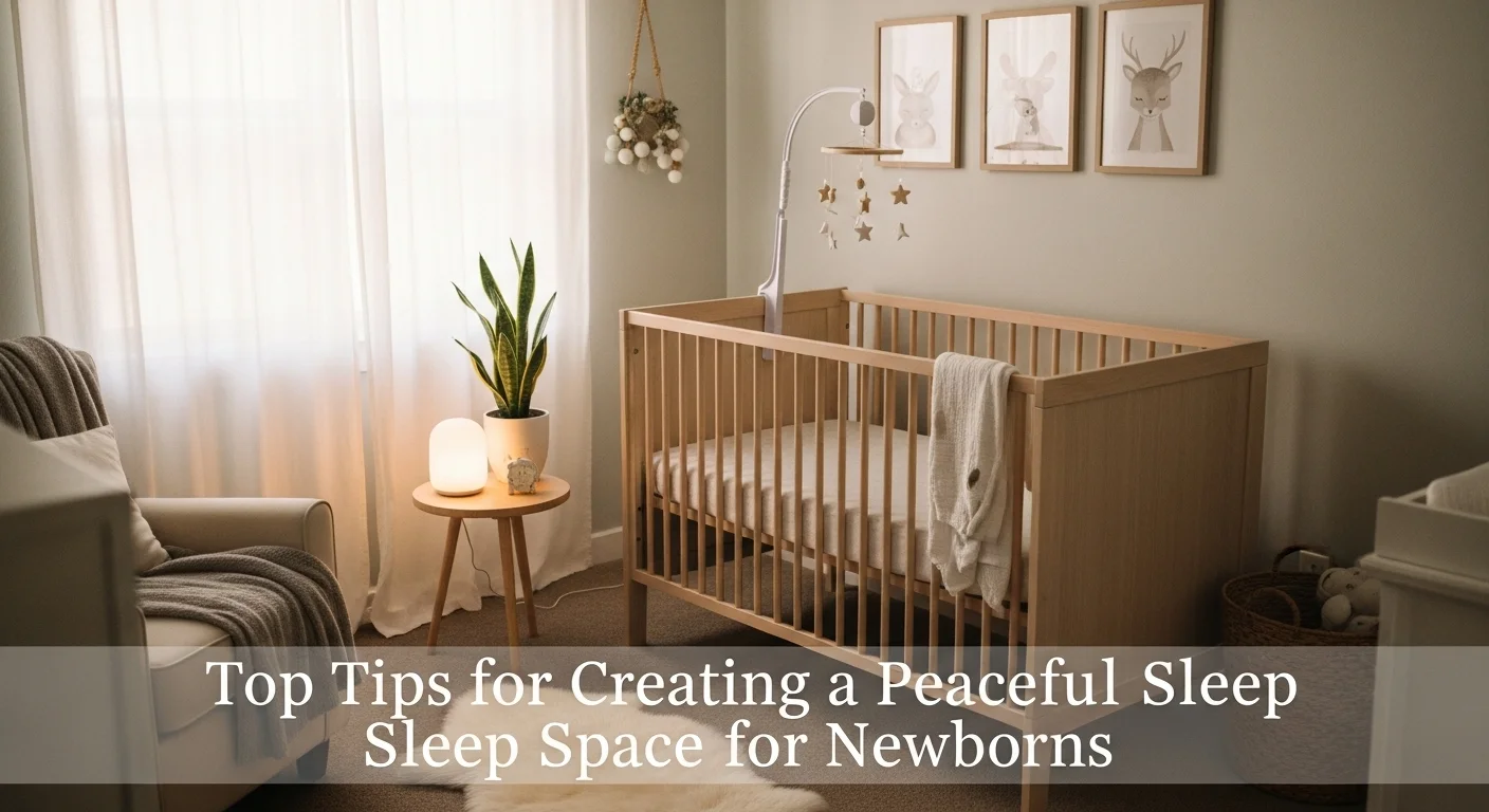 Top Tips for Creating a Peaceful Sleep Space for Newborns
