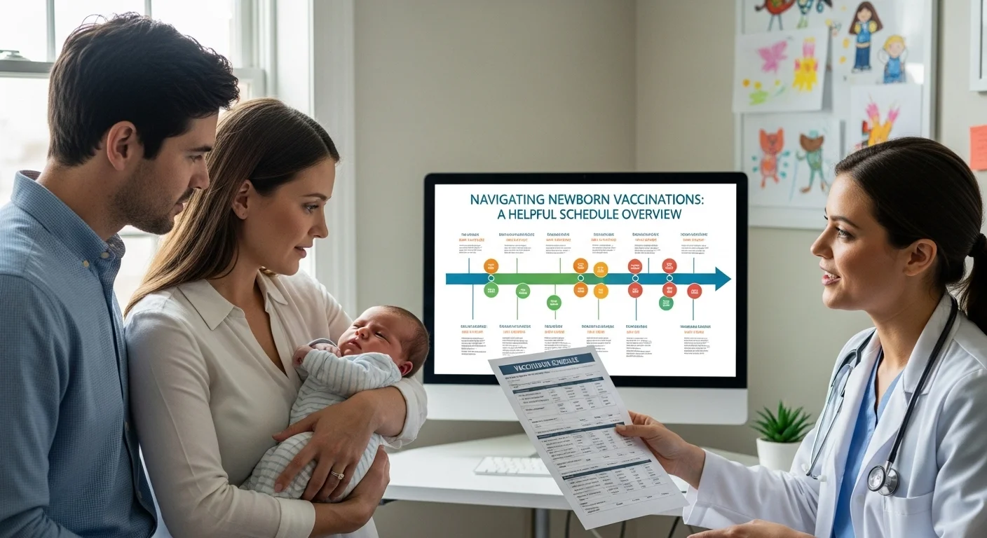 Navigating Newborn Vaccinations: A Helpful Schedule Overview