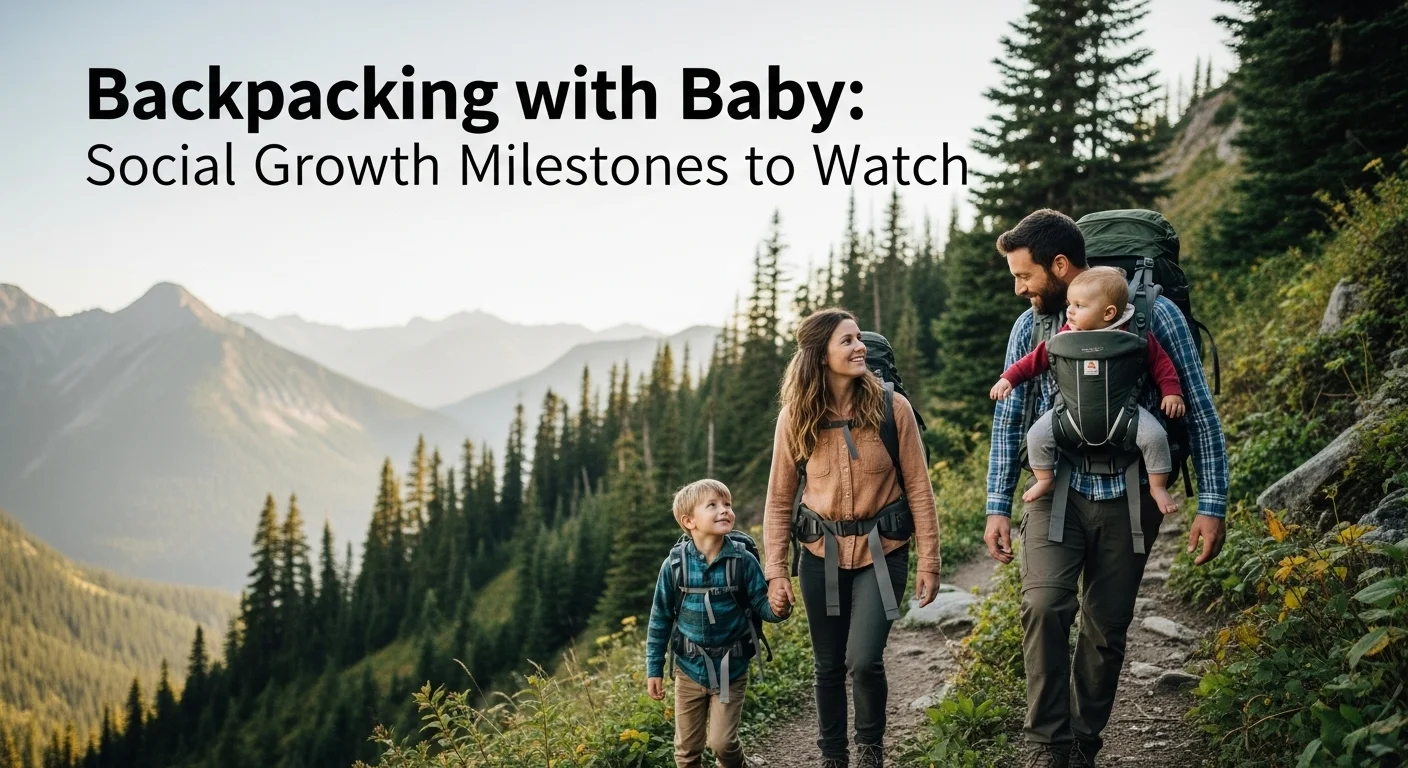 Backpacking with Baby: Social Growth Milestones to Watch