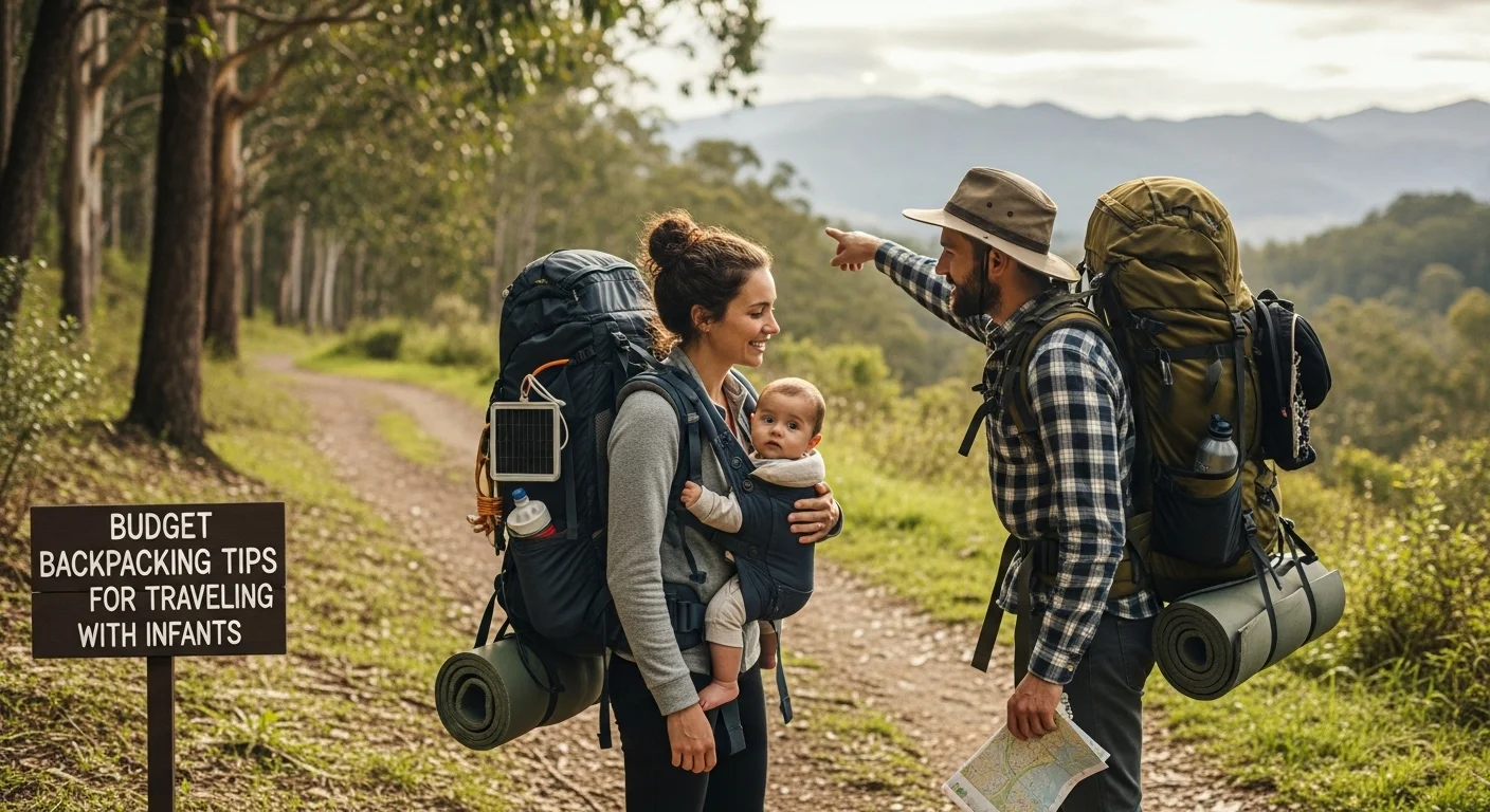 Budget Backpacking Tips for Traveling with Infants