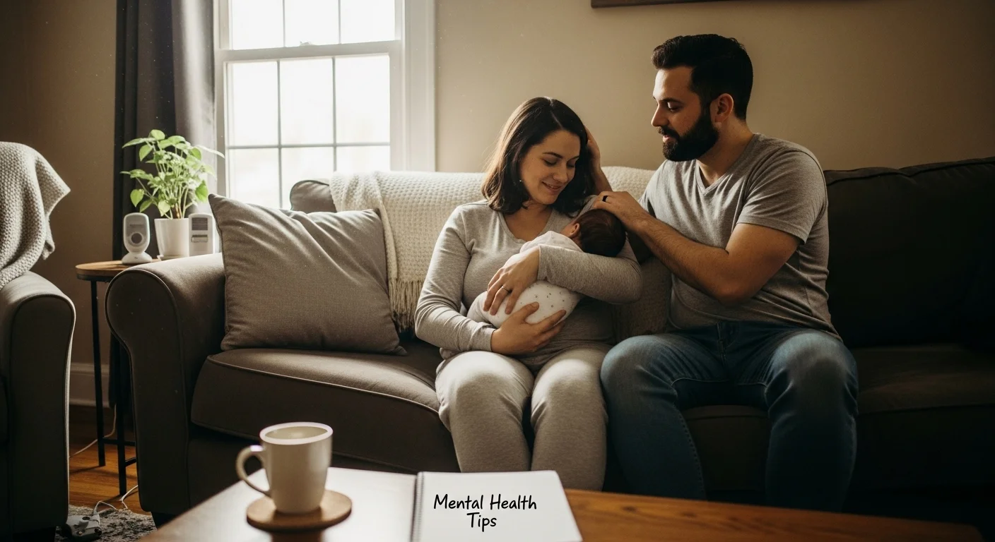 Postpartum Peace: Mental Health Tips for New Parents