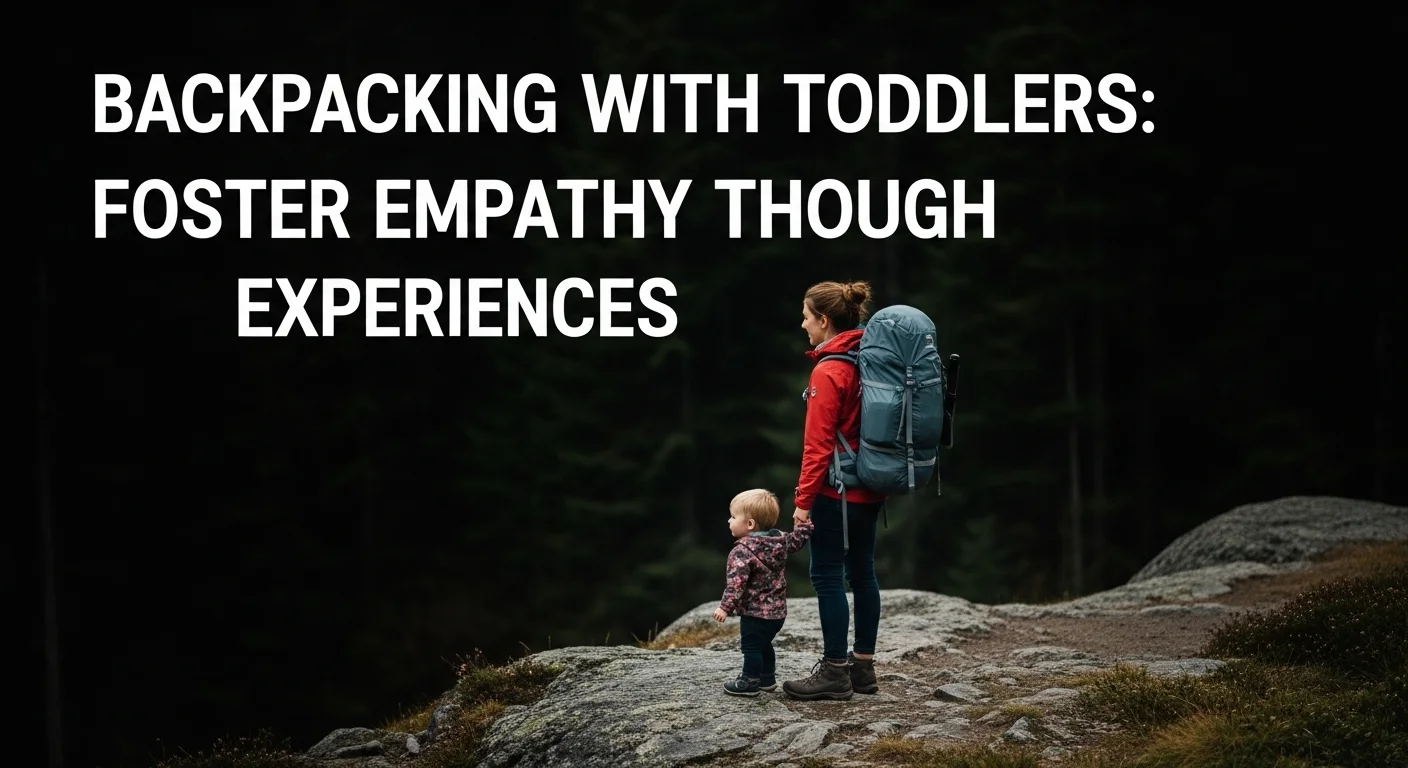 Backpacking with Toddlers: Foster Empathy Through Experiences