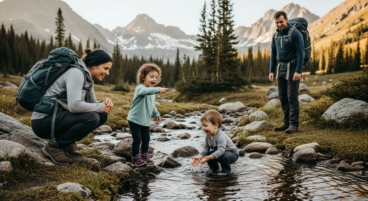 Backpacking with Toddlers: Fun Play to Enhance Language Skills
