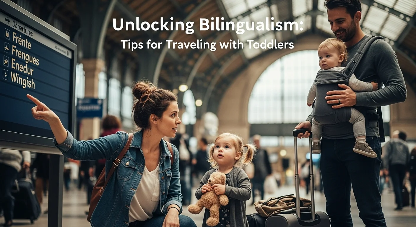 Unlocking Bilingualism: Tips for Traveling with Toddlers