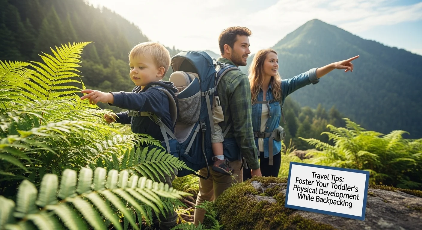 Travel Tips: Foster Your Toddler's Physical Development While Backpacking