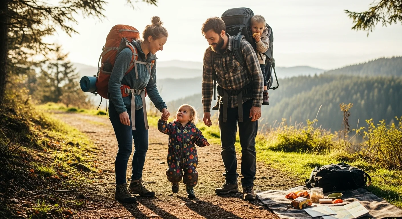 Playful Adventures: Backpacking with Toddlers on a Budget