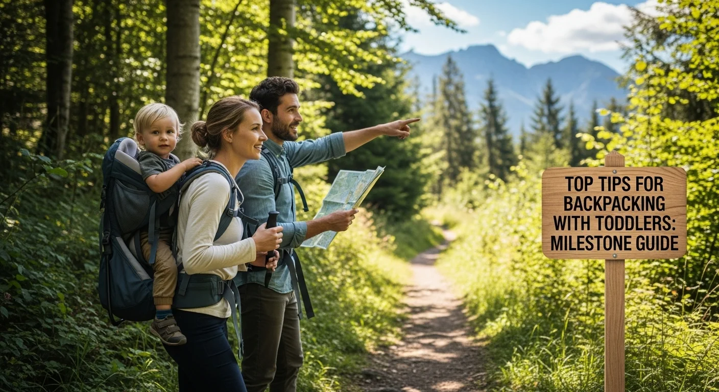 Top Tips for Backpacking with Toddlers: Milestone Guide