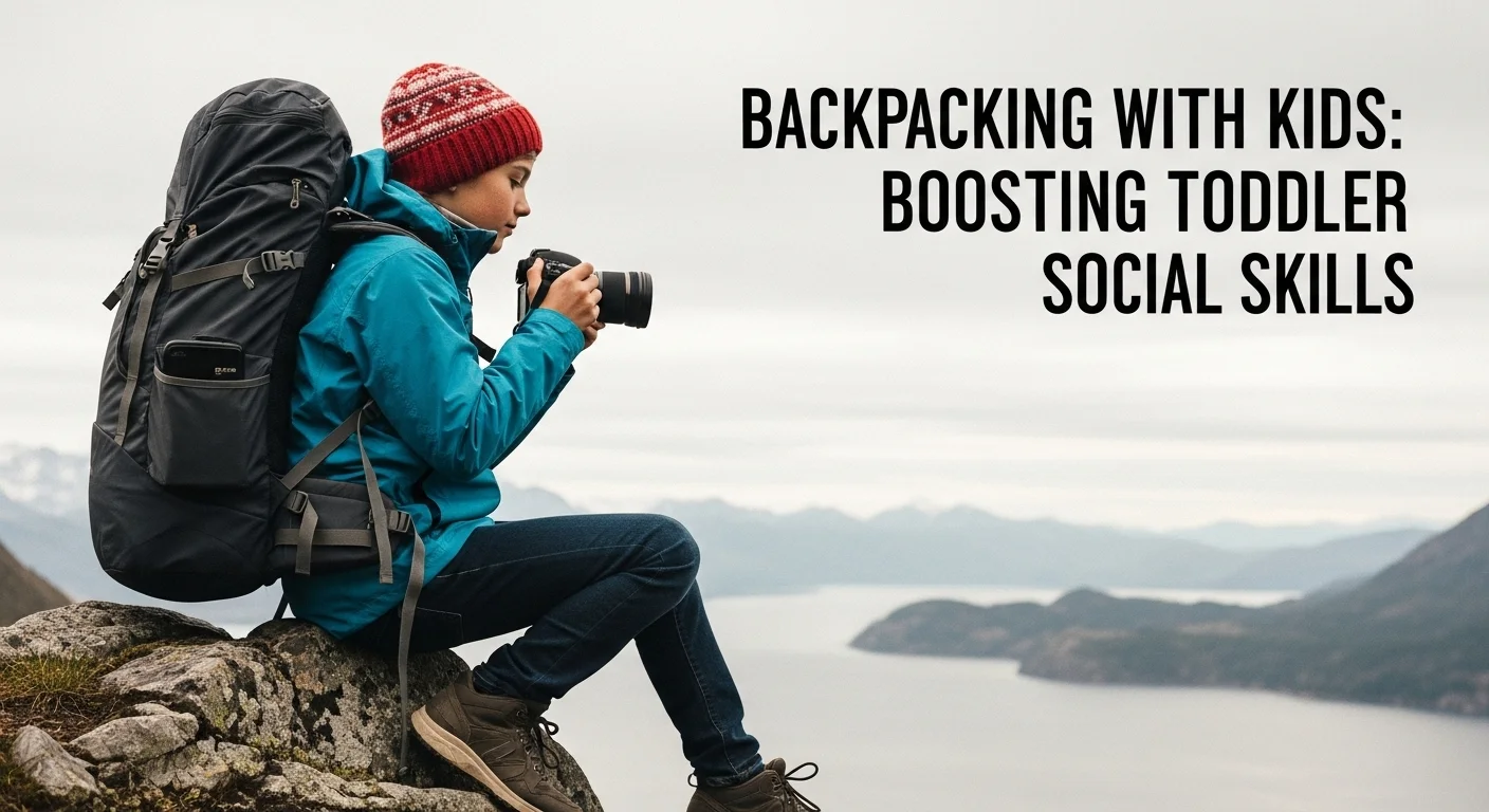 Backpacking with Kids: Boosting Toddler Social Skills