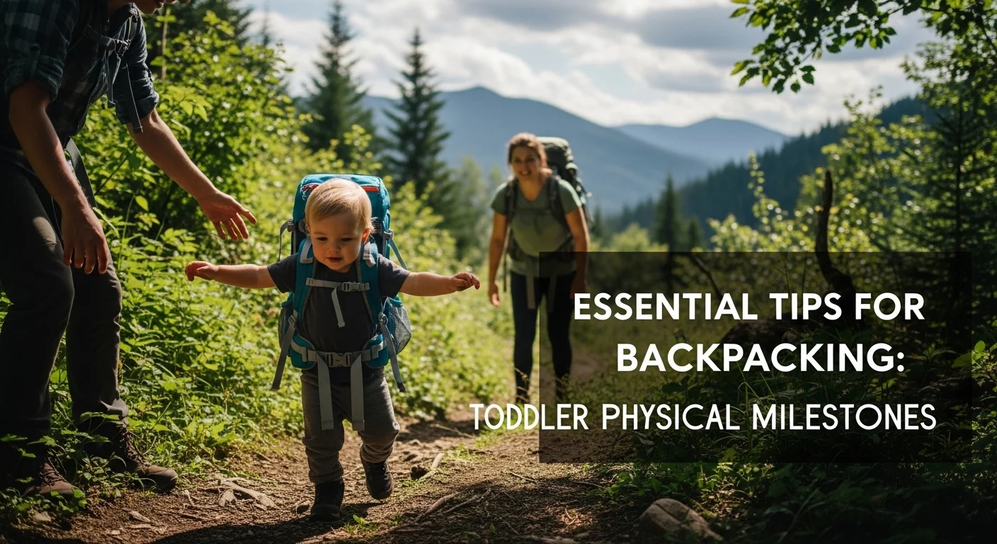 Essential Tips for Backpacking: Toddler Physical Milestones