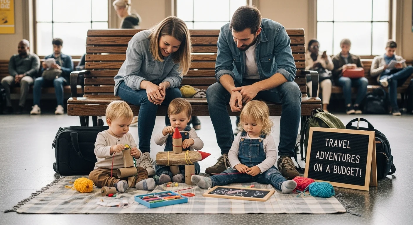 Traveling with Toddlers: Inspiring Creative Play on a Budget