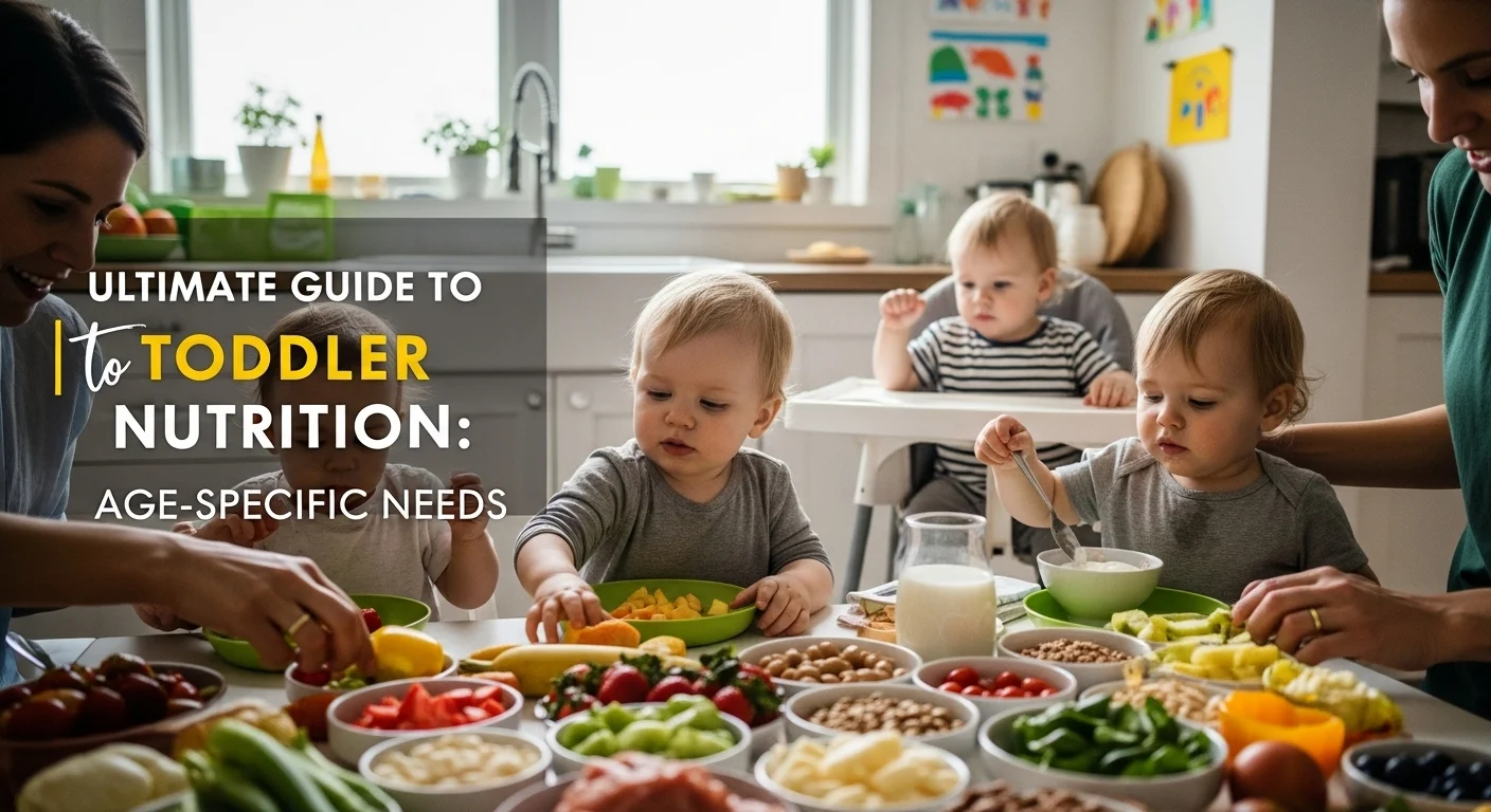 Ultimate Guide to Toddler Nutrition: Age-Specific Needs