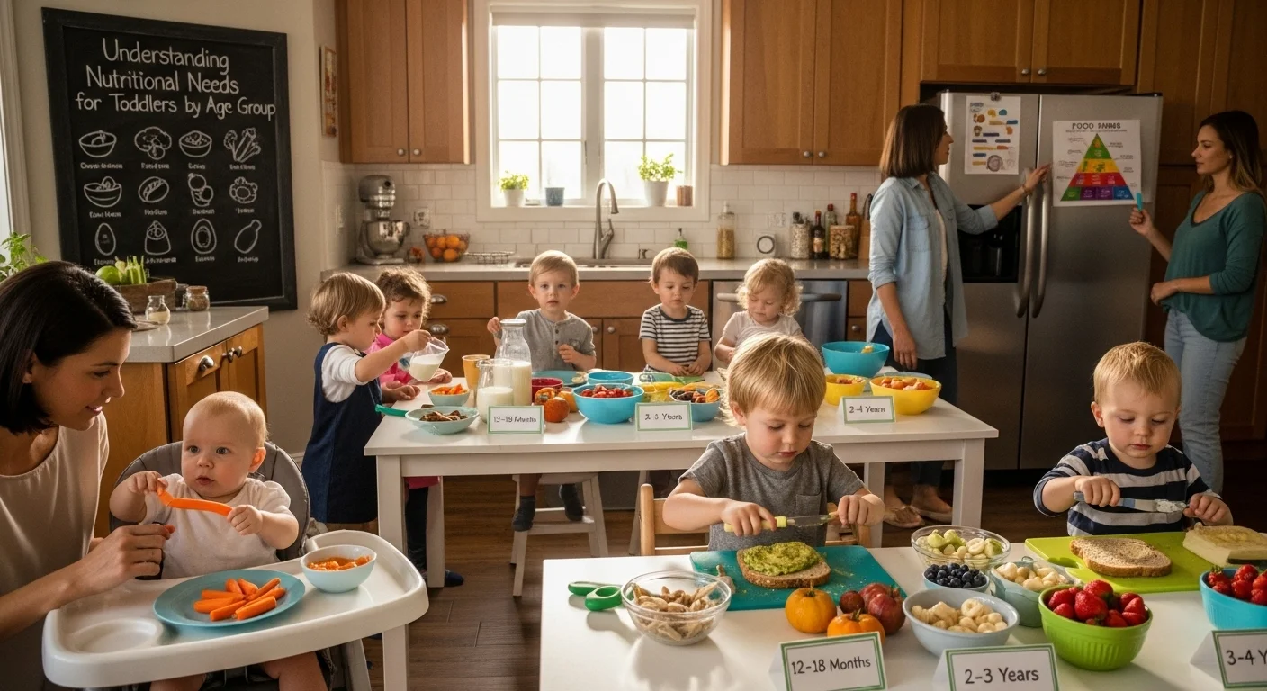 Understanding Nutritional Needs for Toddlers by Age Group
