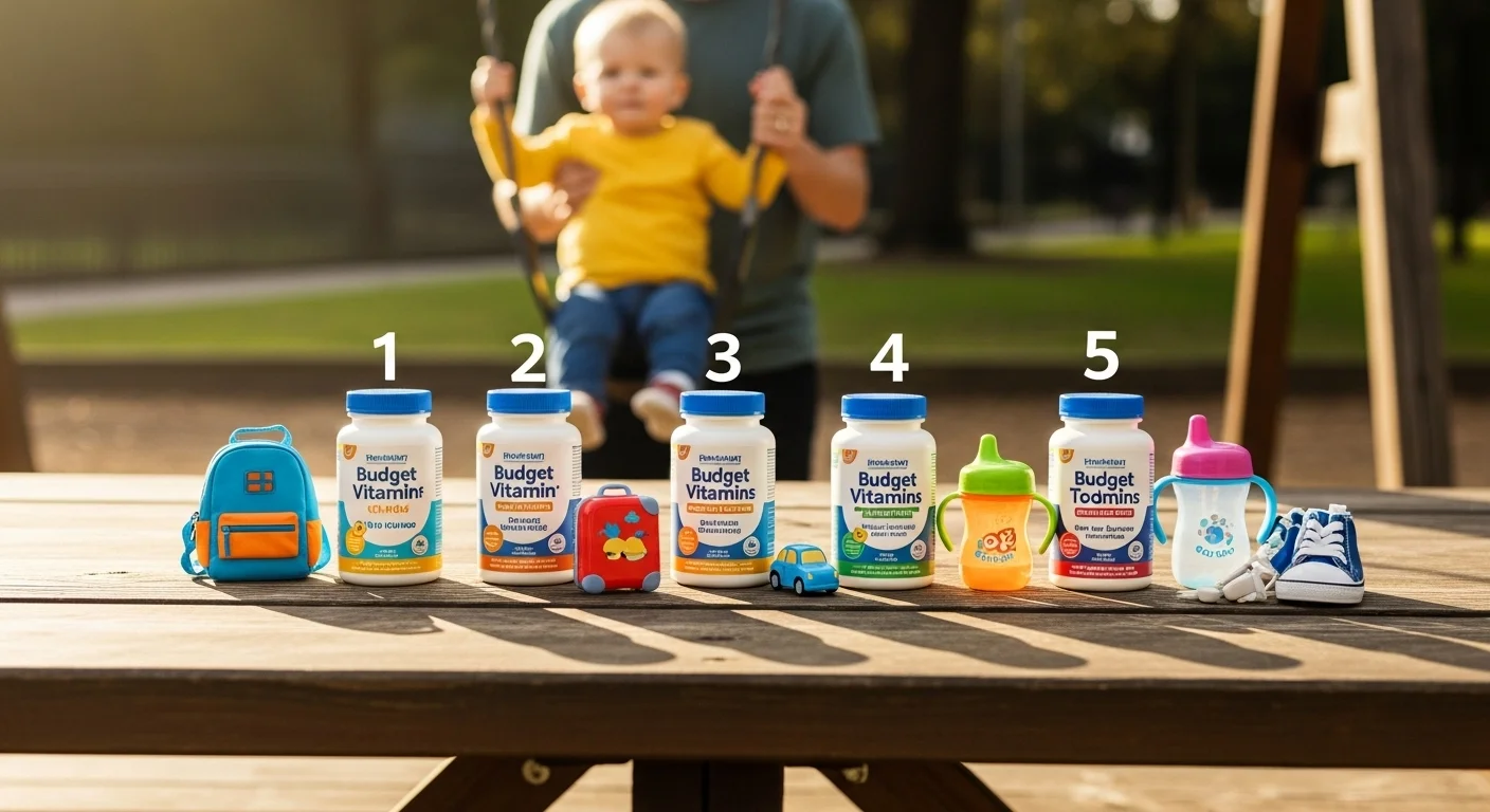 Top 5 Budget-Friendly Vitamins for Toddlers on the Go