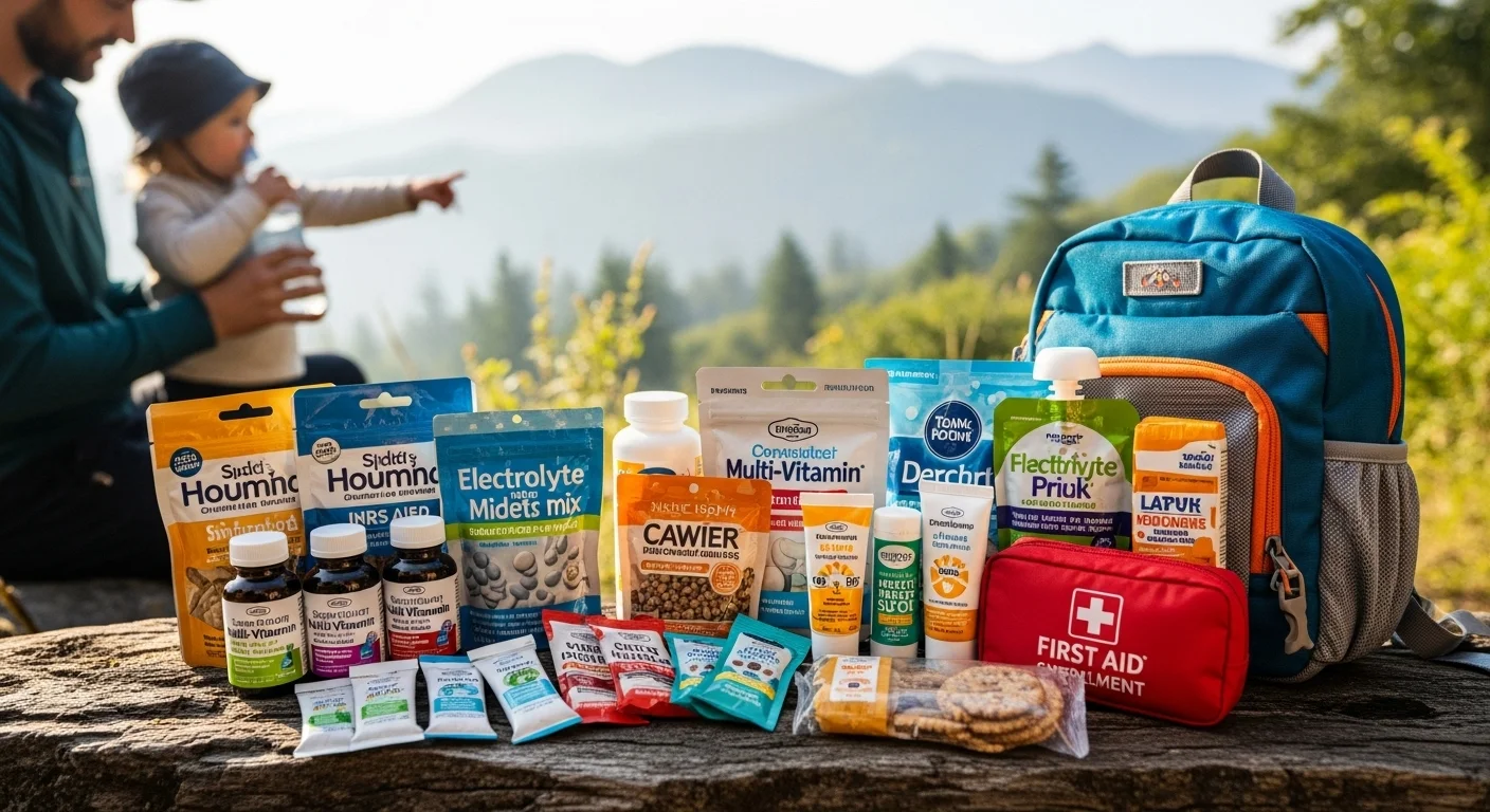 Essential Supplements for Happy, Healthy Backpacking Toddlers