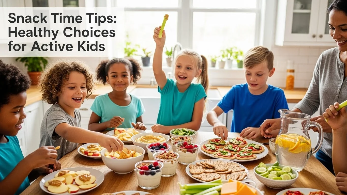 Snack Time Tips: Healthy Choices for Active Kids