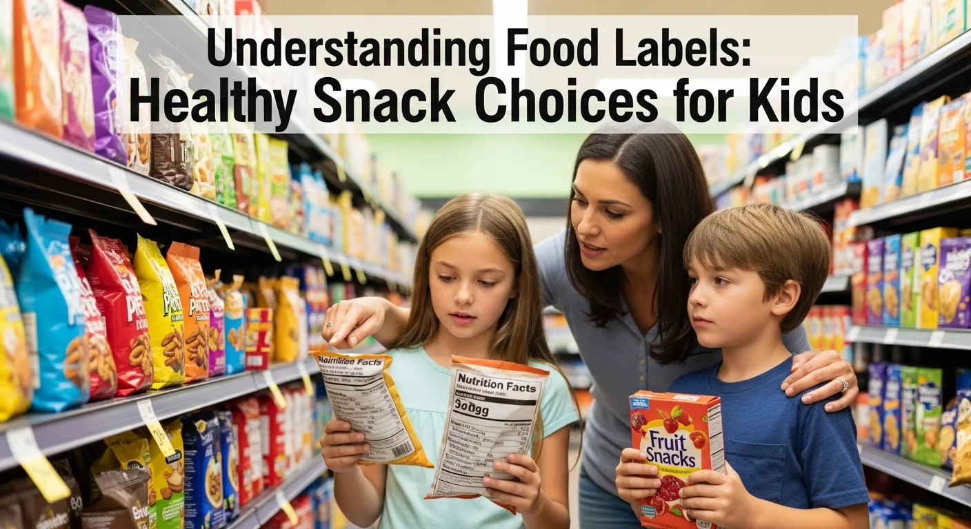 Understanding Food Labels: Healthy Snack Choices for Kids