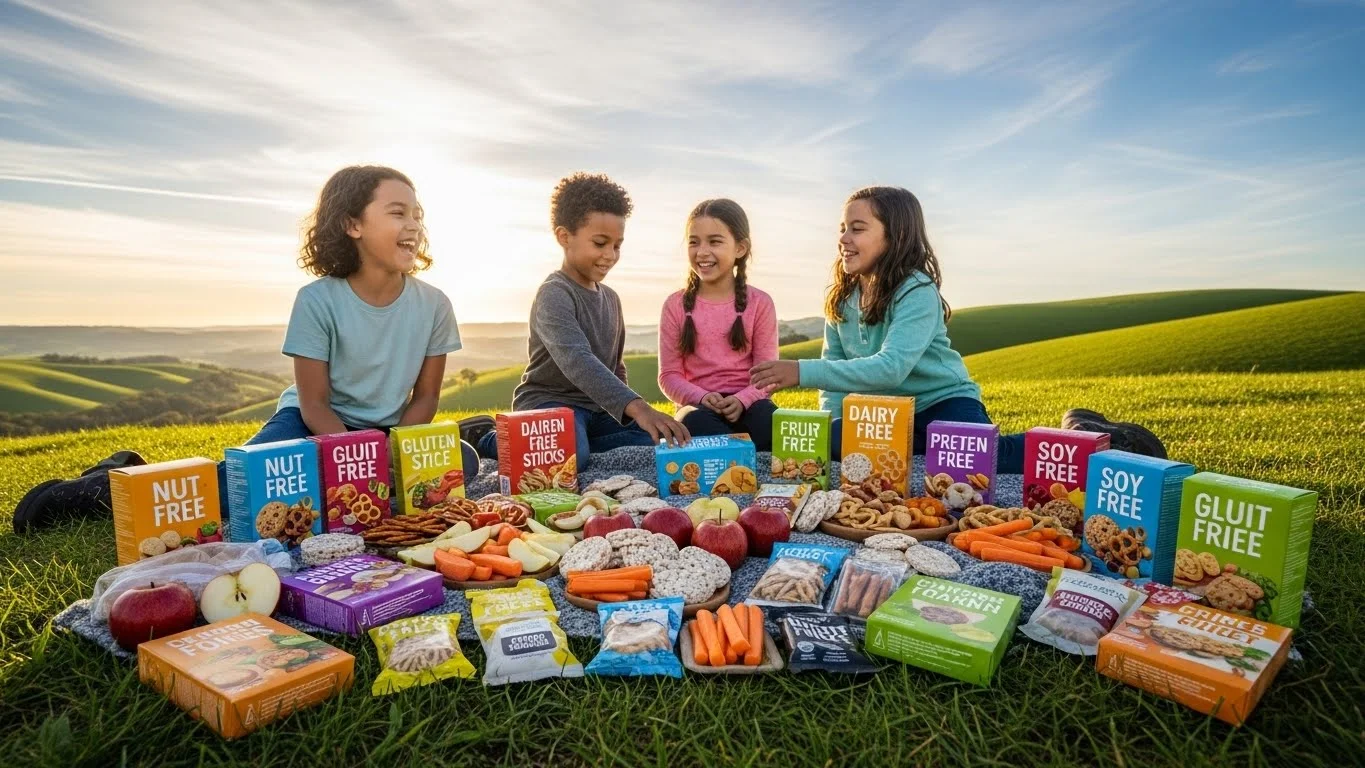 Top Allergy-Friendly Snacks for Your Kids' Adventures