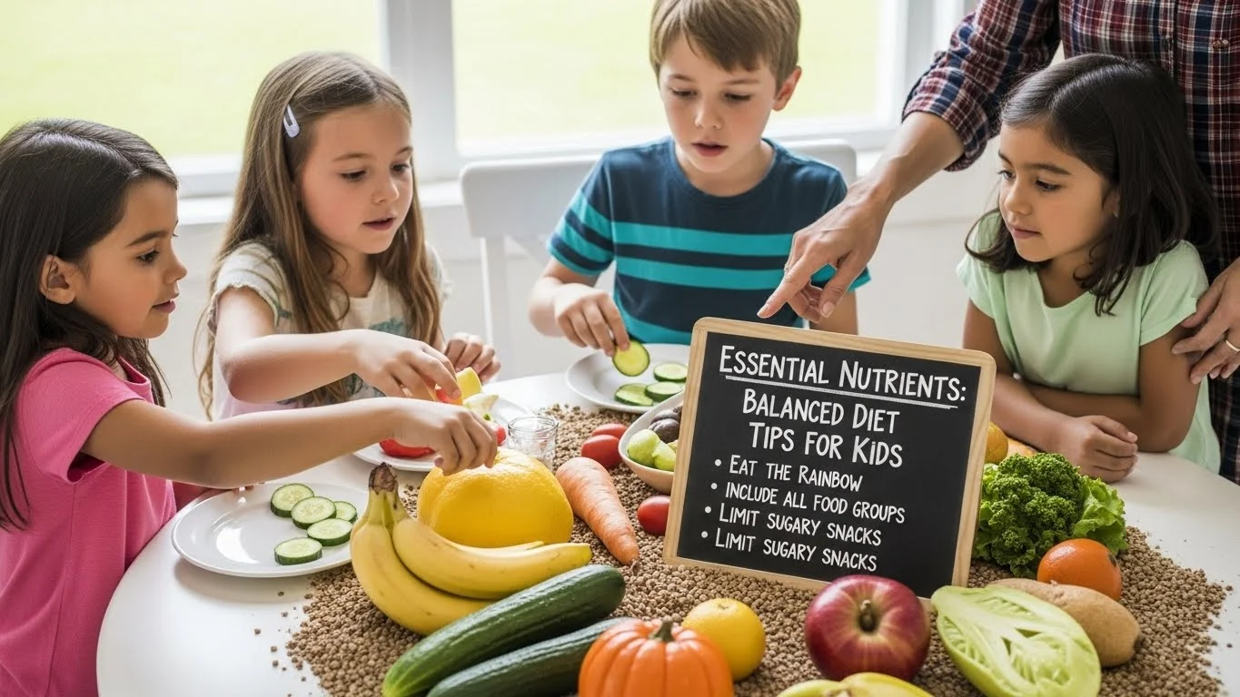 Essential Nutrients: Balanced Diet Tips for Kids