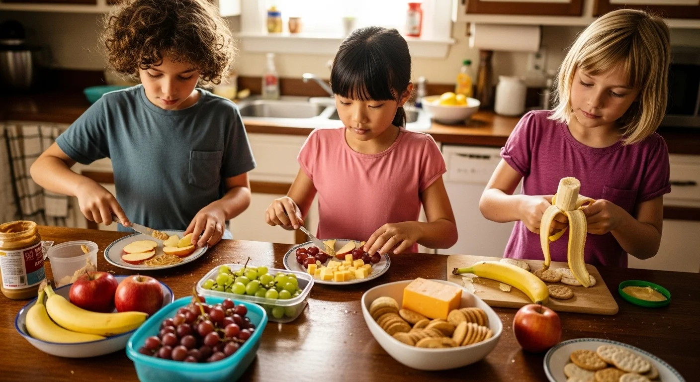 Quick Nutritious Snacks for School-Aged Children on a Budget