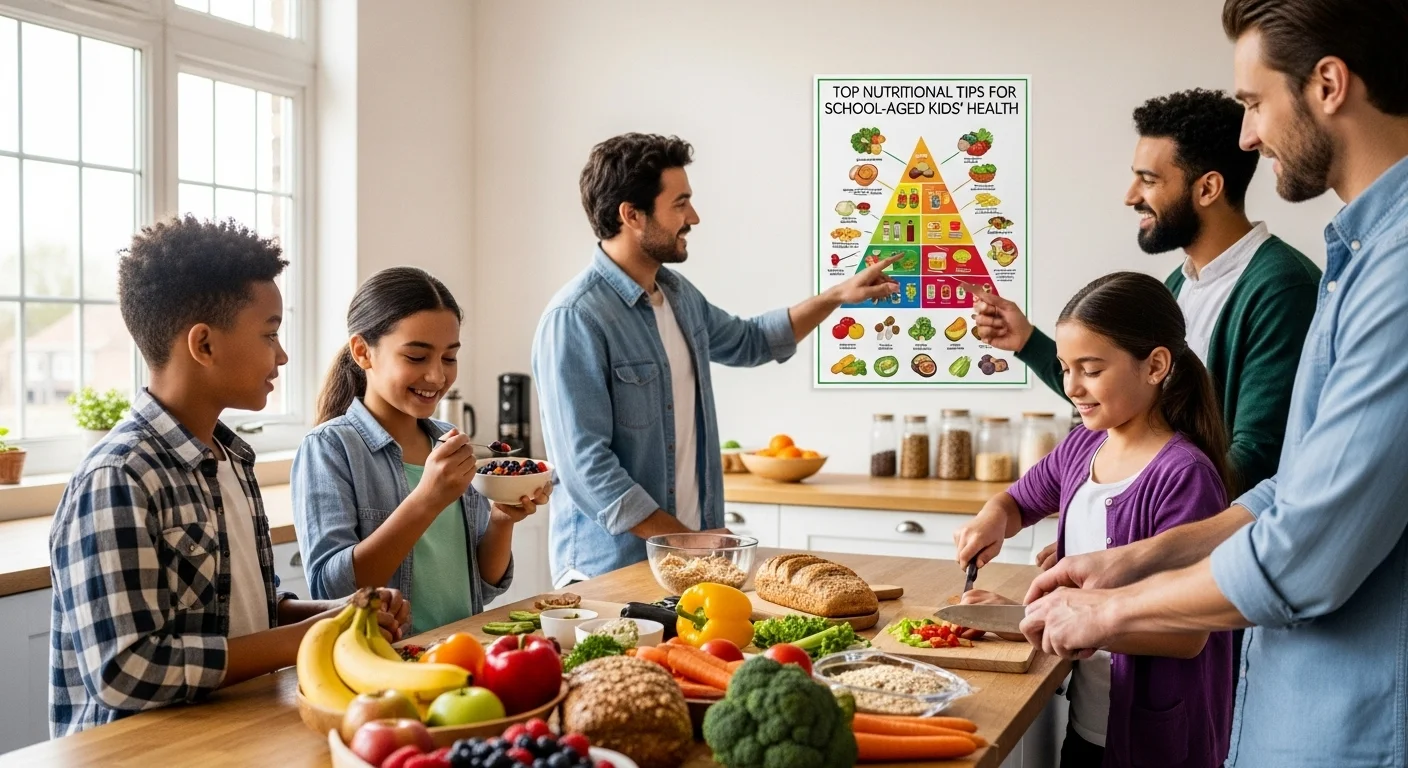 Top Nutritional Tips for School-Aged Kids' Health
