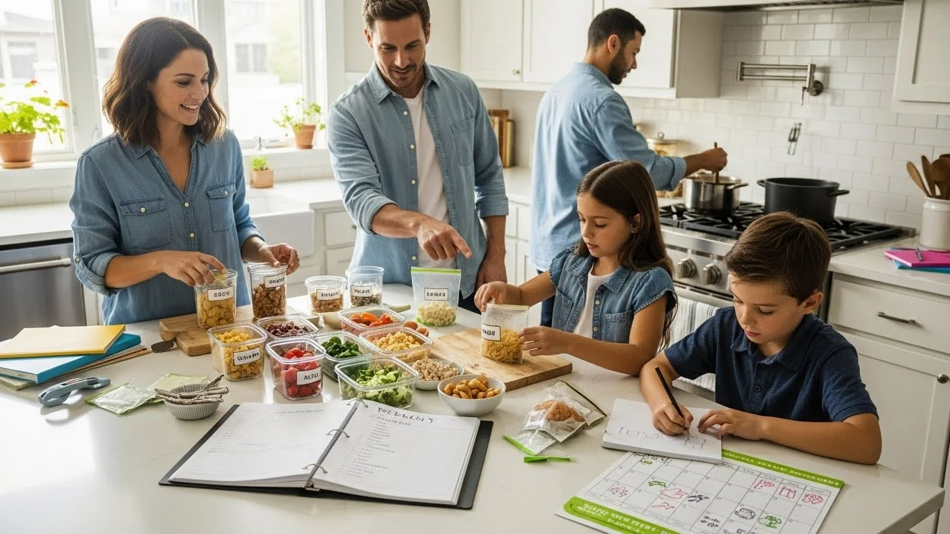 Effortless Meal Planning for Busy Families with School Kids
