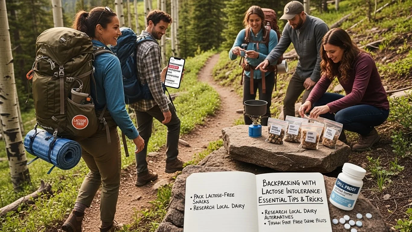 Backpacking with Lactose Intolerance: Essential Tips & Tricks