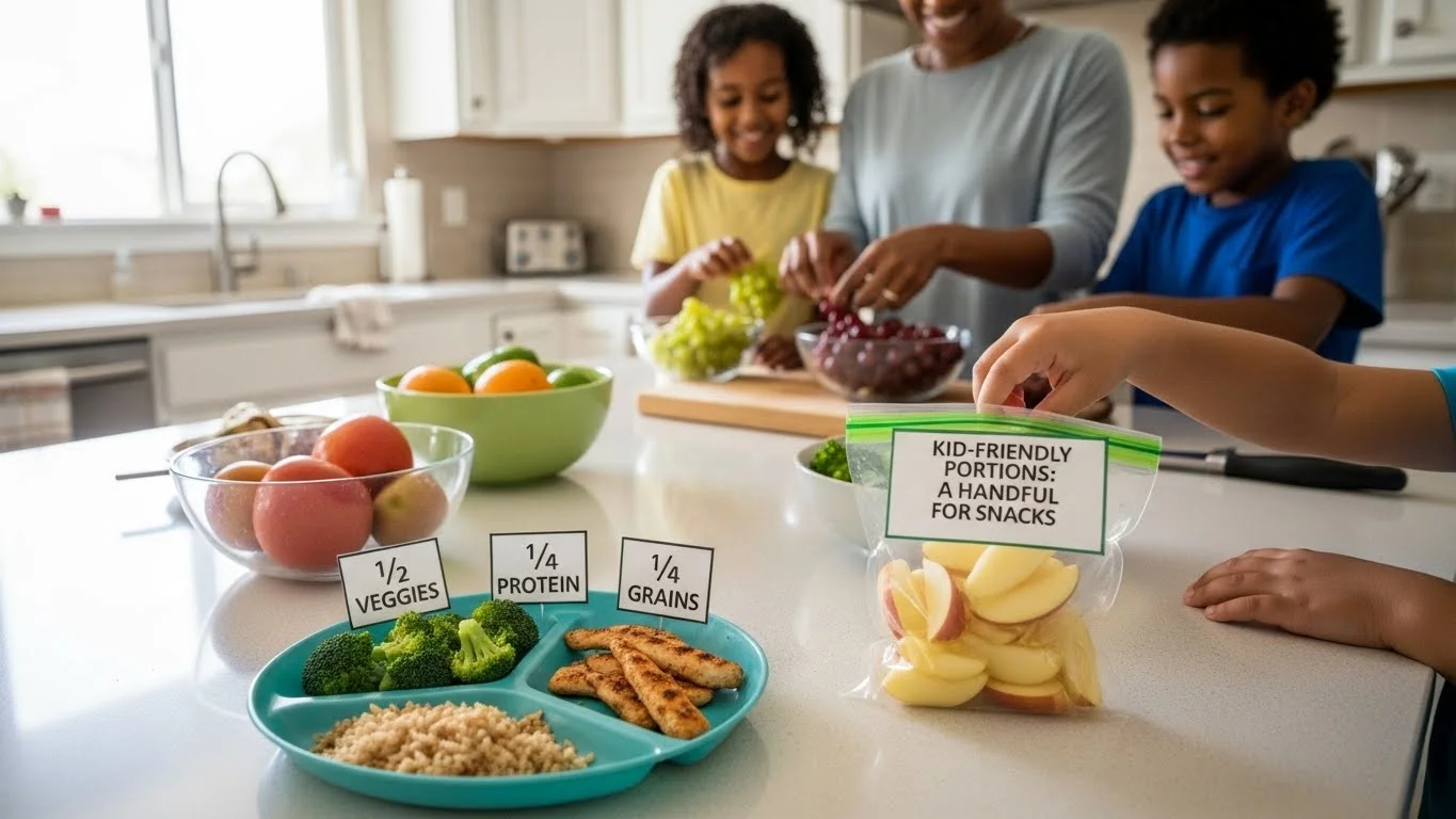 Portion Control Tips: Healthy Eating for Children