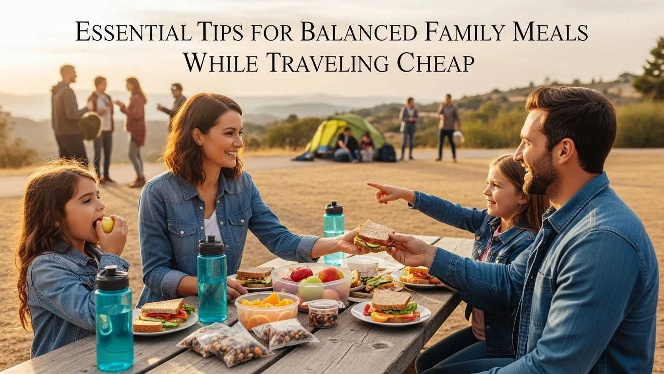 Essential Tips for Balanced Family Meals While Traveling Cheap