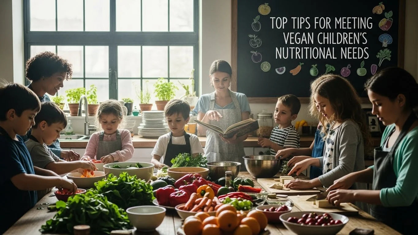 Top Tips for Meeting Vegan Children's Nutritional Needs