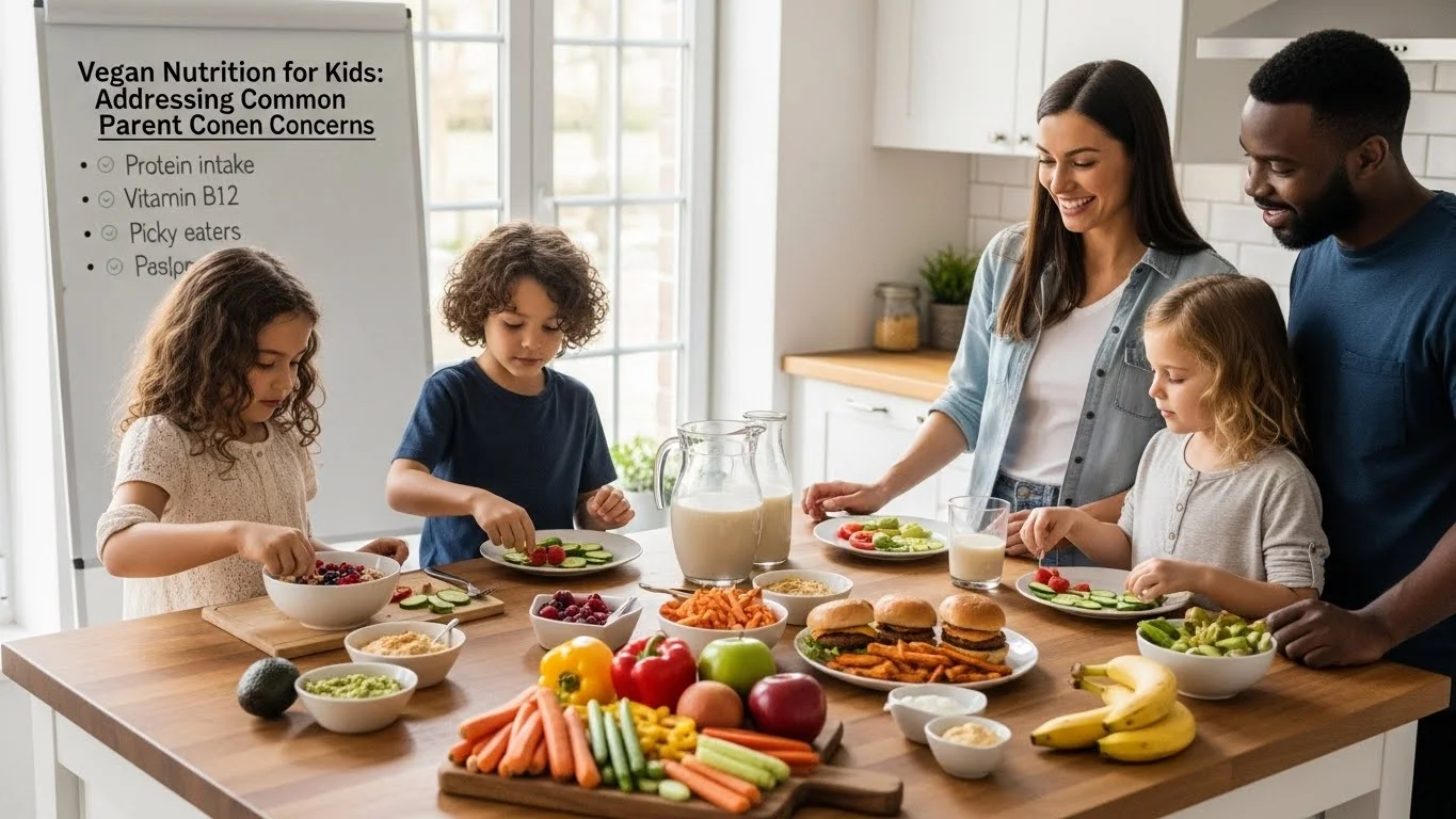 Vegan Nutrition for Kids: Addressing Common Parent Concerns