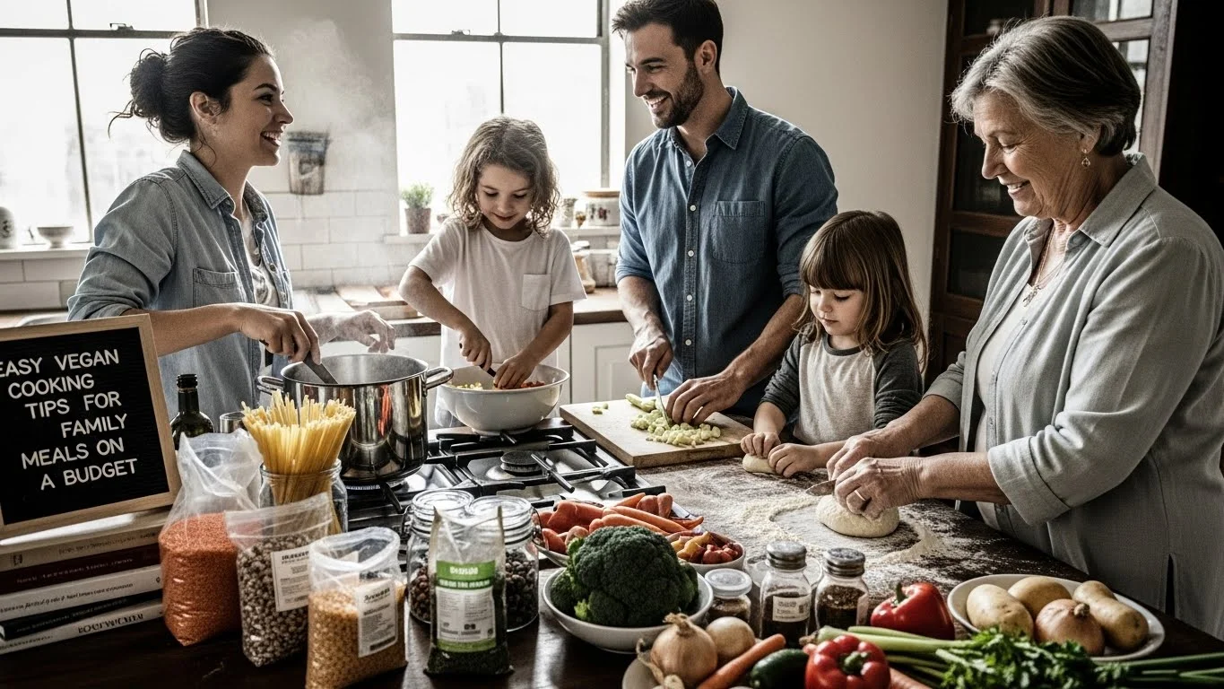Easy Vegan Cooking Tips for Family Meals on a Budget