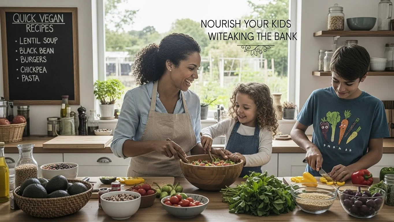 Quick Vegan Recipes to Nourish Your Kids Without Breaking Bank