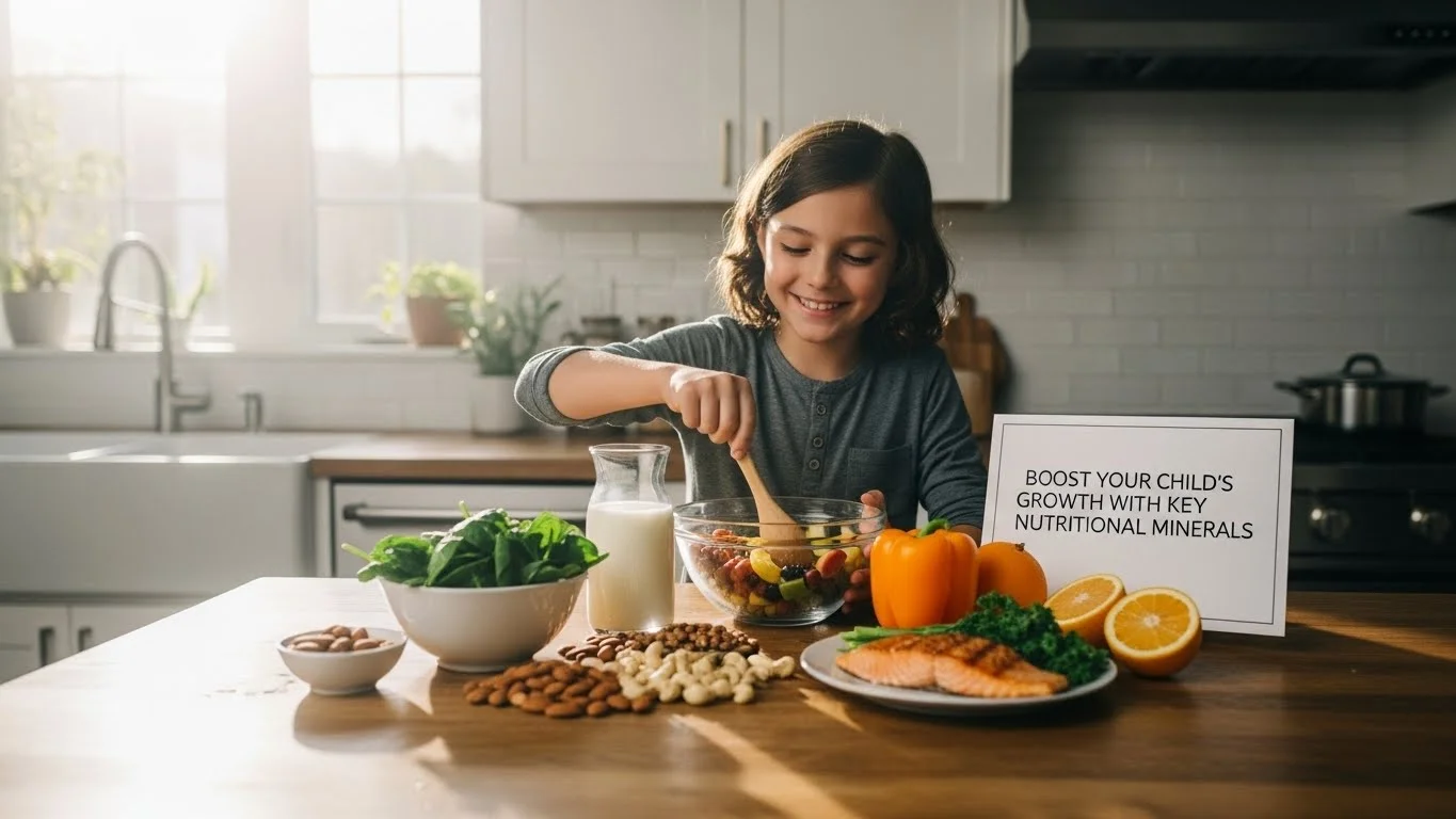 Boost Your Child's Growth with Key Nutritional Minerals