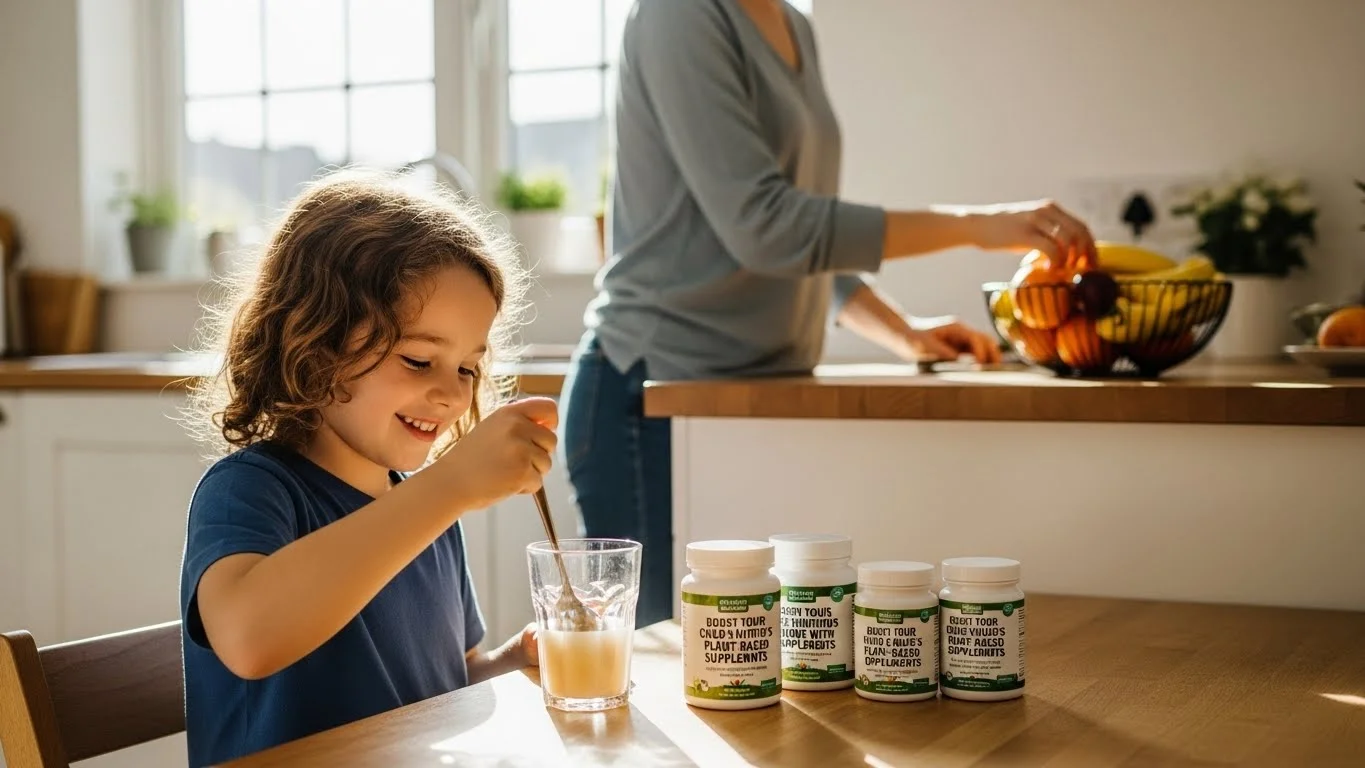 Boost Your Child's Nutrition with Plant-Based Supplements