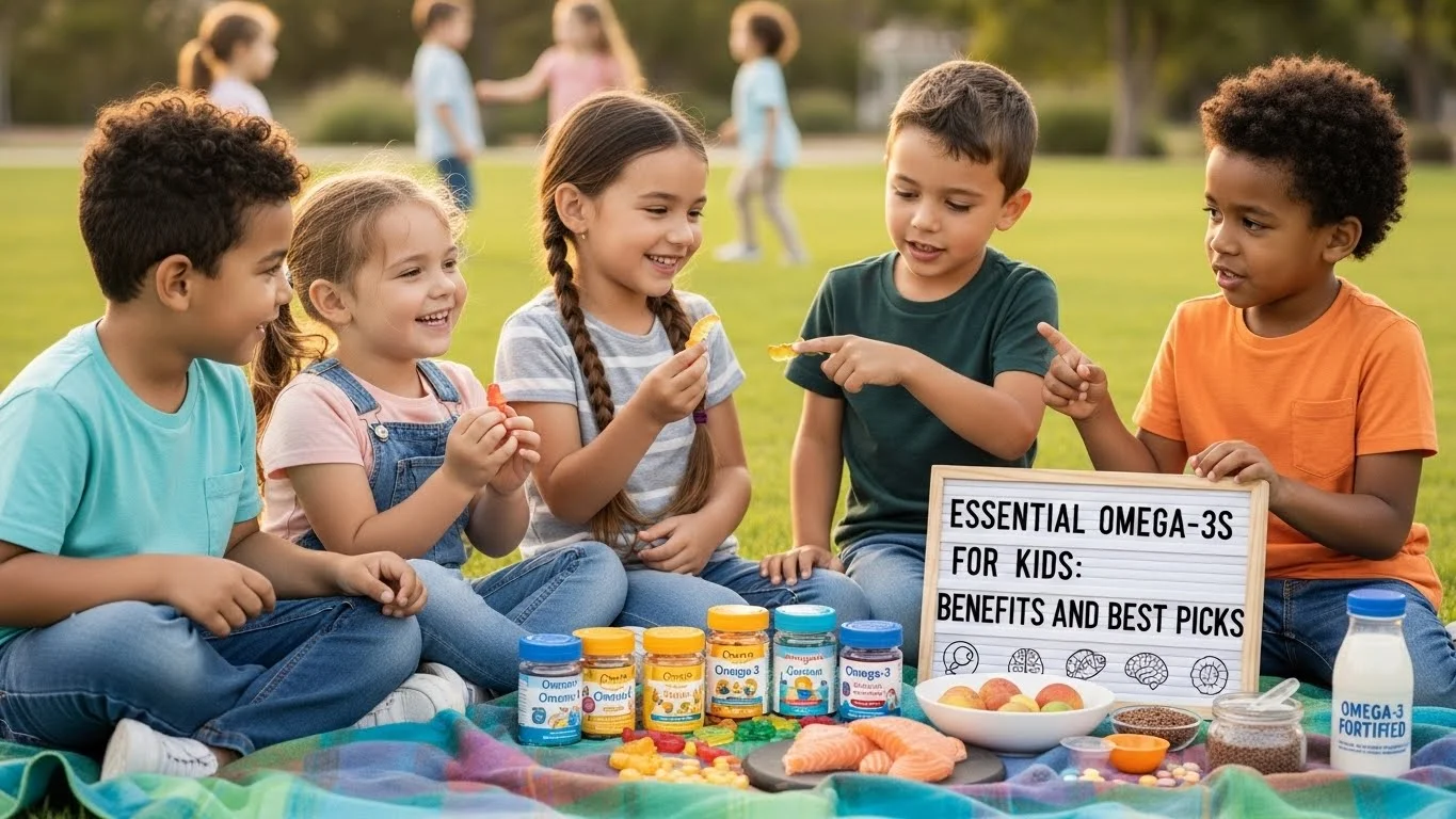 Essential Omega-3s for Kids: Benefits and Best Picks